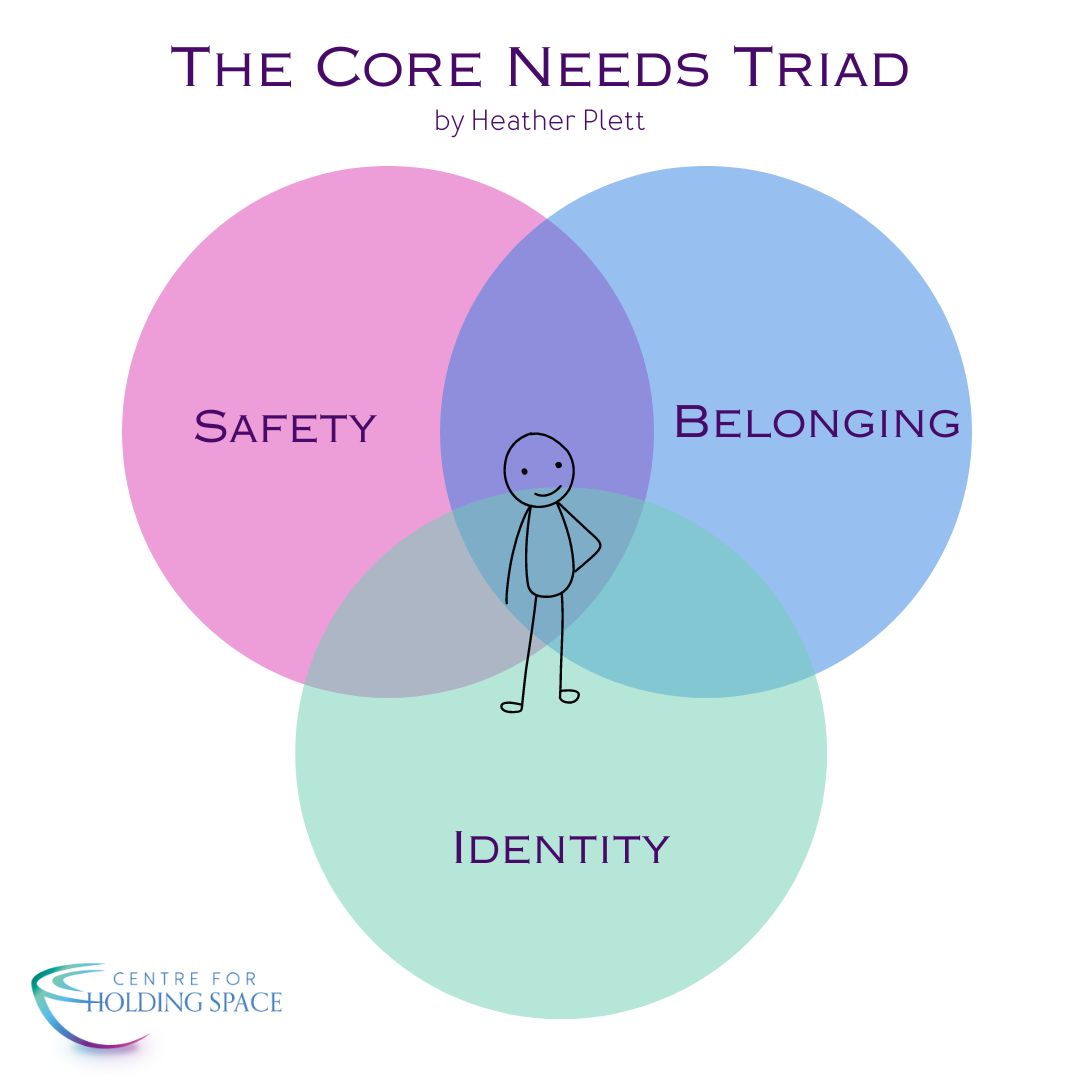 Core Needs Triad – Graphic for sharing